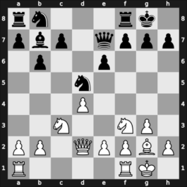 1940 Moskou ch-URS – Round ? – Lilienthal, Andor – 1-0 – Dubinin, Peter – G155