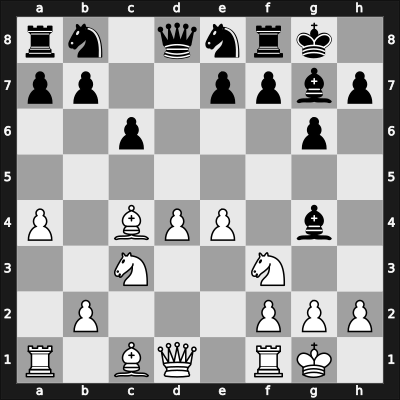 1940 New York ch-USA – Round 10 – Denker, Arnold S – 1/2-1/2 – Kupchik, Abraham – G55