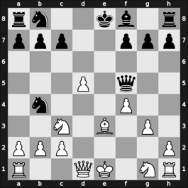 1940 New York ch-USA – Round 15 – Fine, Richard Alvaro Adrien – 1-0 – Hanauer, Milton Loeb – G85