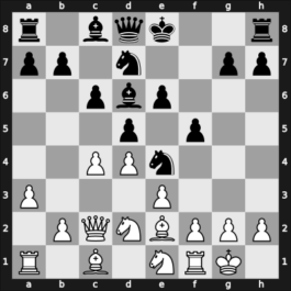 1940 Rakovnik – Round 9 – Opocensky, Karel – 1/2-1/2 – Katetov, Miroslav – G48