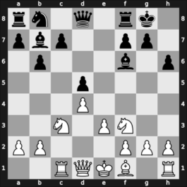 1940 URS-ch12 – Round ? – Dubinin, Peter – 0-1 – Bondarevsky, Igor – G9