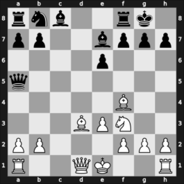 1940 URS-sf – Round 1 – Goldberg, Grigory A – 1-0 – Chekhover, Vitaly – G5