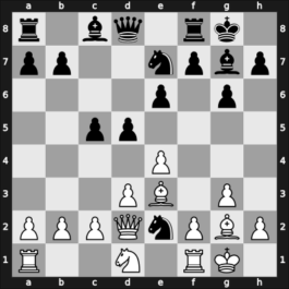 1940 URS-sf – Round 1 – Pogrebissky, Iosif – 0-1 – Grechkin, Dmitry M – G35
