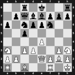 1941 Brno zupni sjezd – Round 9 – Hromadka, Karel – 1/2-1/2 – Saemisch, Friedrich – G9