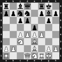 1941 GER Ch 8th – Round 2 – Lachmann, Hans G – 1-0 – Weinitschke, Erich – G6
