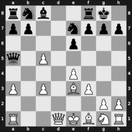 1941 Leningrad/Moscow – Round 1 – Bondarevsky, Igor – 1/2-1/2 – Smyslov, Vasily – G2