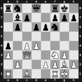 1941 Leningrad/Moscow – Round 3 – Bondarevsky, Igor – 1/2-1/2 – Smyslov, Vladimir – G22