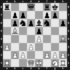 1941 Madrid sim – Round ? – Ortueta, M. – 0-1 – Alekhine, Alexander – G8