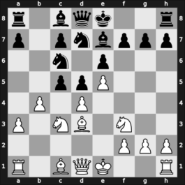 1941 Madrid sim – Round ? – Alekhine, Alexander – 1-0 – Abana Martin, Saul – G11