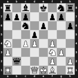 1941 Madrid sim Madrid ESP – Round ? – Alekhine, Alexander – 1-0 – Abad Fernandez, Dino – G3