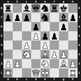 1941 Mar del Plata – Round 9 – Feigin, M. – 0-1 – Najdorf, Miguel – G77