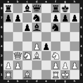 1941 Mar del Plata – Round 14 – Najdorf, Miguel – 1-0 – Bolbochan, J. – G108