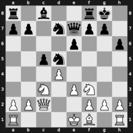 1941 Mar del Plata – Round 17 – Luckis, Marcos – 1/2-1/2 – Feigin, M. – G130
