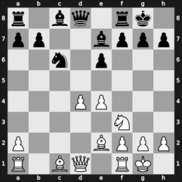 1941 Montevideo – Round 4 – Luckis, Marcos – 1/2-1/2 – Canepa, Jose – G12