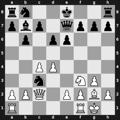 1941 Munchen – Round 8 – Opocensky, Karel – 1/2-1/2 – Rohacek, Ivan – G62