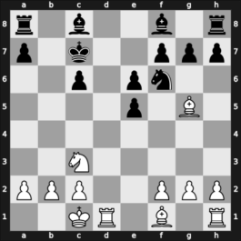 1941 New York – Round 1 – Lessing, N. – 1-0 – Denker, Arnold S – G16