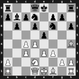 1941 Trencianske Teplice – Round 5 – Saemisch, Friedrich – 0-1 – Rabar, Braslav – G18