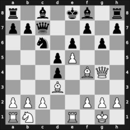 1941 USSR – Round 1 – Grechkin, Dmitry M – 1-0 – Alatortsev, Vladimir N. – G13
