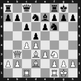 1941 Ventnor City – Round 5 – Santasiere, Anthony – 1/2-1/2 – Donovan, Jeremiah – G14