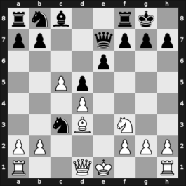 1941 Ventnor City – Round 6 – Pinkus, Albert – 1/2-1/2 – Santasiere, Anthony – G18