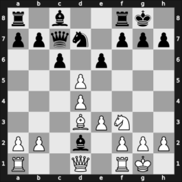 1942 Duras 60 Memorial – Round 9 – Alekhine, Alexander – 1-0 – Prokop, Frantisek – G37