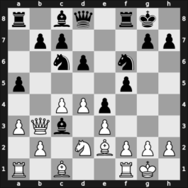 1942 Kuibyshev – Round 1 – Sokolsky, Alexey – 0-1 – Smyslov, Vladimir – G1