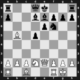 1942 Mar del Plata – Round 1 – Fenoglio, Virgilio – 1/2-1/2 – Guimard, Carlos E – G3