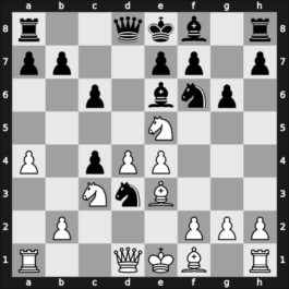1942 Mar del Plata – Round 4 – Luckis, Marcos – 1/2-1/2 – Fenoglio, Virgilio – G34