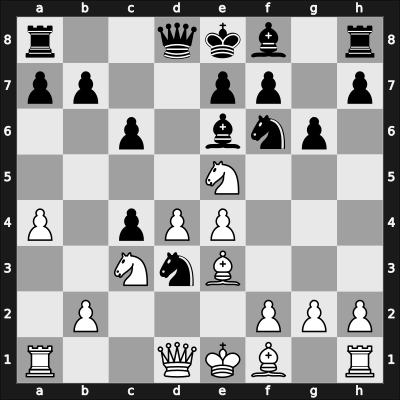 1942 Mar del Plata – Round 4 – Luckis, Marcos – 1/2-1/2 – Fenoglio, Virgilio – G34