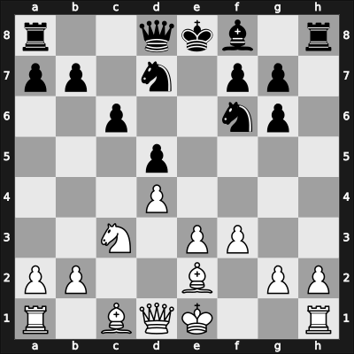 1942 Mar del Plata – Round 10 – Najdorf, Miguel – 1-0 – Fenoglio, Virgilio – G87