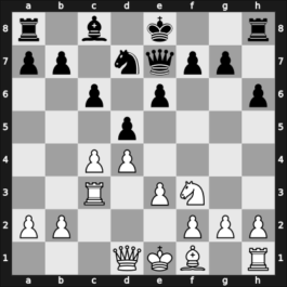 1942 Mar del Plata – Round 13 – Stahlberg, Gideon – 1/2-1/2 – Espina, Carlos – G107