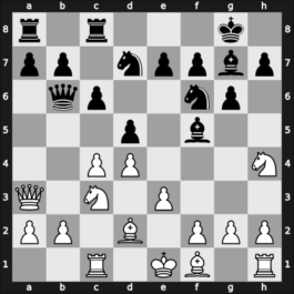 1942 Moscow – Round 1 – Alatortsev, Vladimir N. – 1/2-1/2 – Lisitsin, Georgy – G5