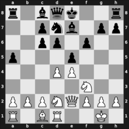 1942 Moscow Ch – Round 1 – Sherbakov, Vitaly – 0-1 – Duz-Khotimirsky, Fedor Ivanovich – G47