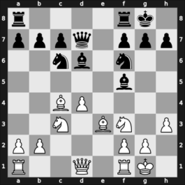 1942 Moscow RUS – Round 1 – Duz-Khotimirsky, Fedor Ivanovich – 0-1 – Yudovich, Mikhail M – G3