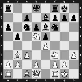 1942 Munich – Round 1 – Alekhine, Alexander – 1-0 – Barcza, Gedeon – G15
