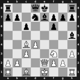 1942 Salzburg – Round 1 – Bogoljubow, Efim – 1-0 – Alekhine, Alexander – G2