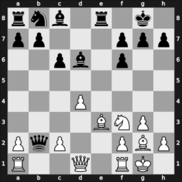 1942 Sverdlovsk – Round 1 – Poliak, Abram – 1/2-1/2 – Boleslavsky, Isaac – G8