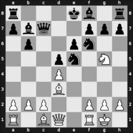 1942 USA Ch – Round 1 – Denker, Arnold S – 1-0 – Chernev, Irving – G4