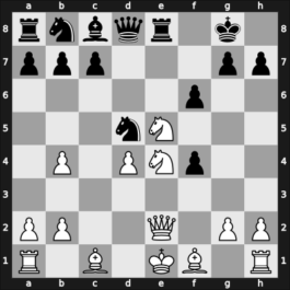 1942 USA Ch – Round 11 – Hahlbohm, Herman H – 1/2-1/2 – Reshevsky, Samuel – G14