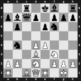 1943 Madrid – Round 1 – Rehant Dhiraj Koche – 0-1 – Saemisch, Friedrich – G2