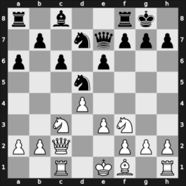 1943 Madrid – Round 5 – Saemisch, Friedrich – 1-0 – Abad Nicolas, Nestor – G16