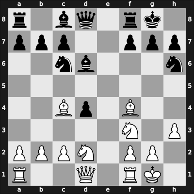 1943 Madrid – Round 8 – Suarez De Armas, Agustin Manuel – 0-1 – Saemisch, Friedrich – G30