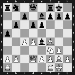 1943 Madrid – Round 9 – Saemisch, Friedrich – 0-1 – Fuentes Garcia, Juan Manuel – G32