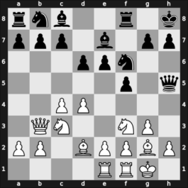 1943 Mar del Plata – Round 2 – Najdorf, Miguel – 1-0 – Maderna, Carlos – G16