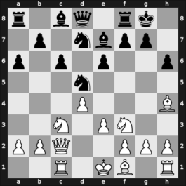 1943 Mar del Plata – Round 2 – Guimard, Carlos E – 1/2-1/2 – Rossetto, Hector – G19