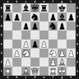1943 Mar del Plata – Round 12 – Pelikan, Jan – 0-1 – Najdorf, Miguel – G82