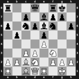 1943 Moscow – Round 1 – Panov, Aleksandr I. – 1-0 – Ravinsky, Grigory – G5