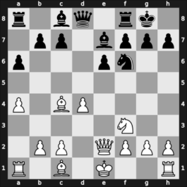 1943 Olomouc sim – Round ? – Alekhine, Alexander – 1-0 – Rasovsky, Josef – G7
