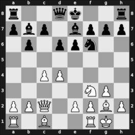 1943 Prague – Round 11 – Bartosek, Milan – 1/2-1/2 – Saemisch, Friedrich – G89