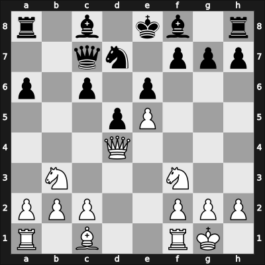 1943 Prague – Round 15 – Alekhine, Alexander – 1-0 – Urbanec, Karel – G124